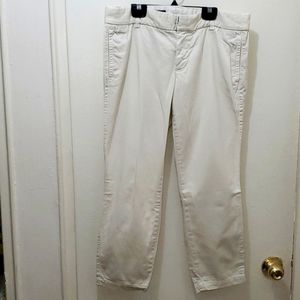 J.CREW - SCOUT CAPRI - TAN / CREAM